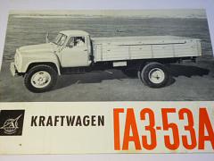 GAZ -53A - Kraftwagen - prospekt