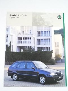 Škoda Felicia Combi Space Line - prospekt - 2000