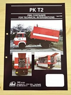 Avia A 31 T-N JNPK - PK T2 - fire container for technical interventions type 3100 - prospekt - 1997 - THT Polička