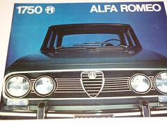 Alfa Romeo 1750 - prospekt