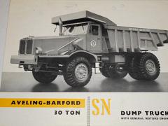 Aveling-Barford 30 Ton SN Dump Truck - prospekt
