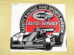 Safety Racing and Sports Mirror - Engelmann Auto - Service - samolepka