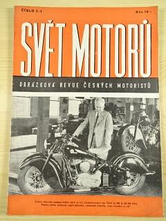 Svět motorů - 1947 - I. ročník - časopisy - JAWA, ČZ, Škoda, Tatra, šestidenní, dálník...