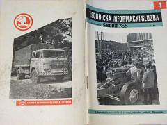 Škoda 706 - technická informační služba - 4/1961