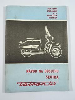 Tatran S 125 - skútr - návod na obsluhu