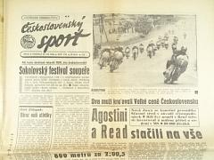 Československý sport - 22. 7. 1968 - Velká cena Československa - Agostini, Šťastný, Ivy, Staša...