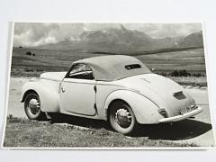 Škoda 1102 roadster, cabriolet - fotografie