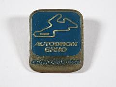 Autodrom Brno - Grand Prix ČSSR - odznak