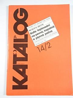 Katalog - Kotle teplovodní na pevná, kapalná a plynná paliva - 14/2 - Československý katalog pro výstavbu - 1991