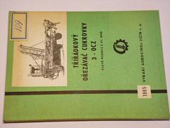Třířádkový ořezávač cukrovky 3-OCZ - návod + seznam dílů