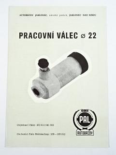 Pal autobrzdy - pracovní válec průměr 22 - 1985