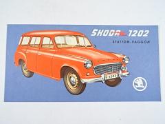 Škoda 1202 - Station - Wagen - Motokov - prospekt