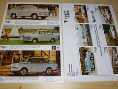 Trabant 601, universal - 1966 - prospekty