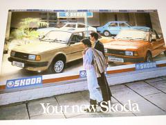 Škoda 105, 120, 130, Rapid Cabriolet - 1986 - prospekt