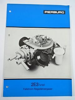 Pierburg 2E3 (VW) Fallstrom - Registervergaser