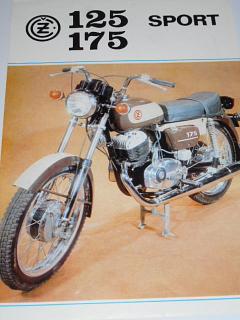 ČZ 125/476-5, 175/477-5 Sport - 1976 - prospekt