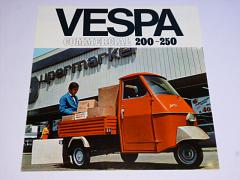 Vespa Commercial 200 - 250 - prospekt - 1971