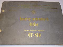 OT-810 obrnený polopásový transportér - katalog dielov