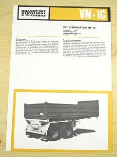BSS - VN-1C - Pritschenaufbau - prospekt - 1970