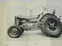 Zetor 25 A, Zetor 25 K Diesel - návod k obsluze traktorů - 1957