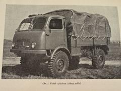 Tatra 805 - popis, obsluha, ošetřování a běžné opravy - 1954 - nákladní terénní automobil 1,5 t - díl I - text + díl II - obrazová část