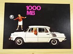 Škoda 1000 MB - Motokov - prospekt