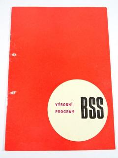 BSS - Brandýské strojírny a slévárny n. p. - výrobní program - 1972 - Motokov