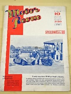 Motor Revue - 1934 - ročník XIV. - číslo 10