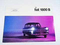 Steyr - Fiat 1800 B - prospekt - 1966