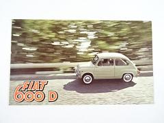 Fiat 600 D - prospekt