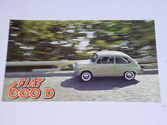 Fiat 600 D - prospekt