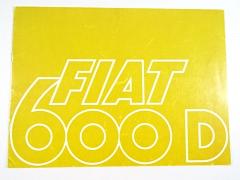 Fiat 600 D - prospekt