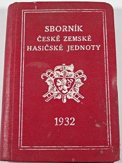 Sborník České zemské hasičské jednoty - kapesní kalendář 1932