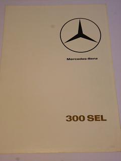 Mercedes - Benz - 300 SEL - 1969 - prospekt