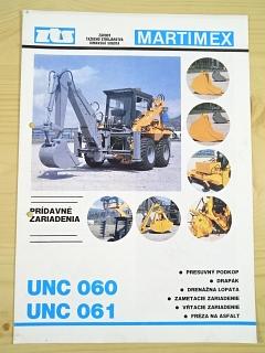 ZTS - prídavné zariadenia - UNC 060 - UNC 061 - prospekt - ZTS Rimavská Sobota - Martimex