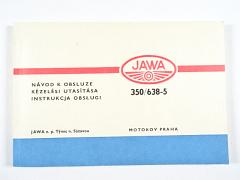 JAWA 350/638-5 - návod k obsluze - 1984