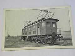 Škoda - elektrická rychlíková lokomotiva - pohlednice