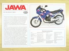 JAWA 250 tipo 593 Enduro Tempo - prospekt