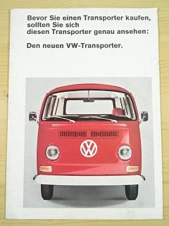 Volkswagen - VW-Transporter - 1968 - prospekt