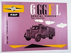 FAP - 6 GG F L special vehicle fire - fighting - prospekt