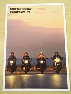 BMW Motorrad - Programm 1989 - prospekt