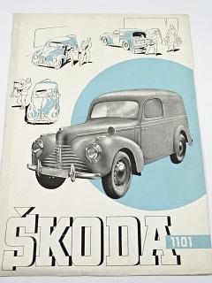 Škoda 1101 Lieferwagen - prospekt - 1949