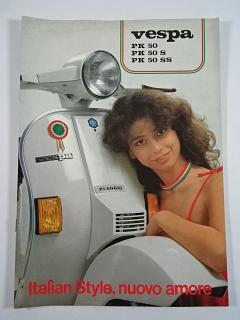 Vespa PK 50 - PK 50 S - PK 50 SS - prospekt