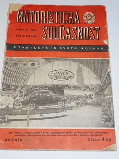 Motoristická současnost - 1957 - čtvrtletník Světa motorů