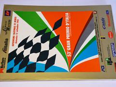 Monza - 53 gran premio d´Italia - formule 1 - F1 - program - 12. settembre 1982