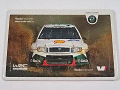 Škoda Fabia WRC - pohlednice - puzzle