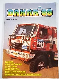 Dakar 88 - Josef Kalina - Tatra, Liaz - 1988