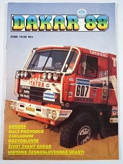 Dakar 88 - Josef Kalina - Tatra, Liaz - 1988