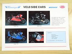 JAWA 350/640 +Velorex 562, 700 - Velo Side Cars - prospekt - Velorexport Žamberk