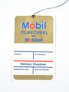Mobil Ölwechsel mit Mobiloil - visačka